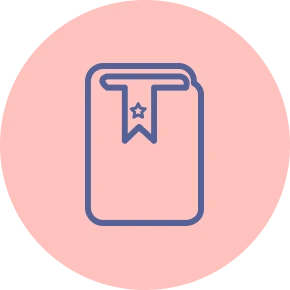 Bookmarked book